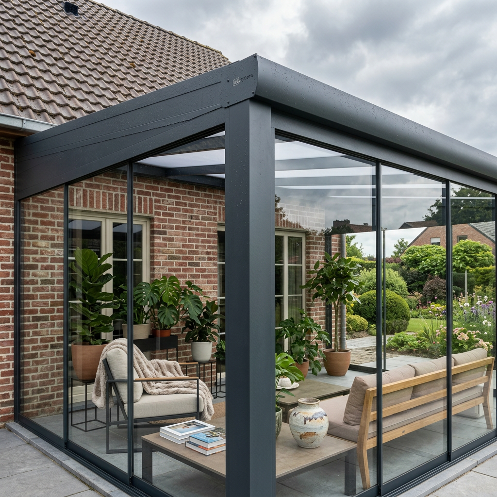 Aluminium Kaltwintergarten nach Maß Produkt Bild