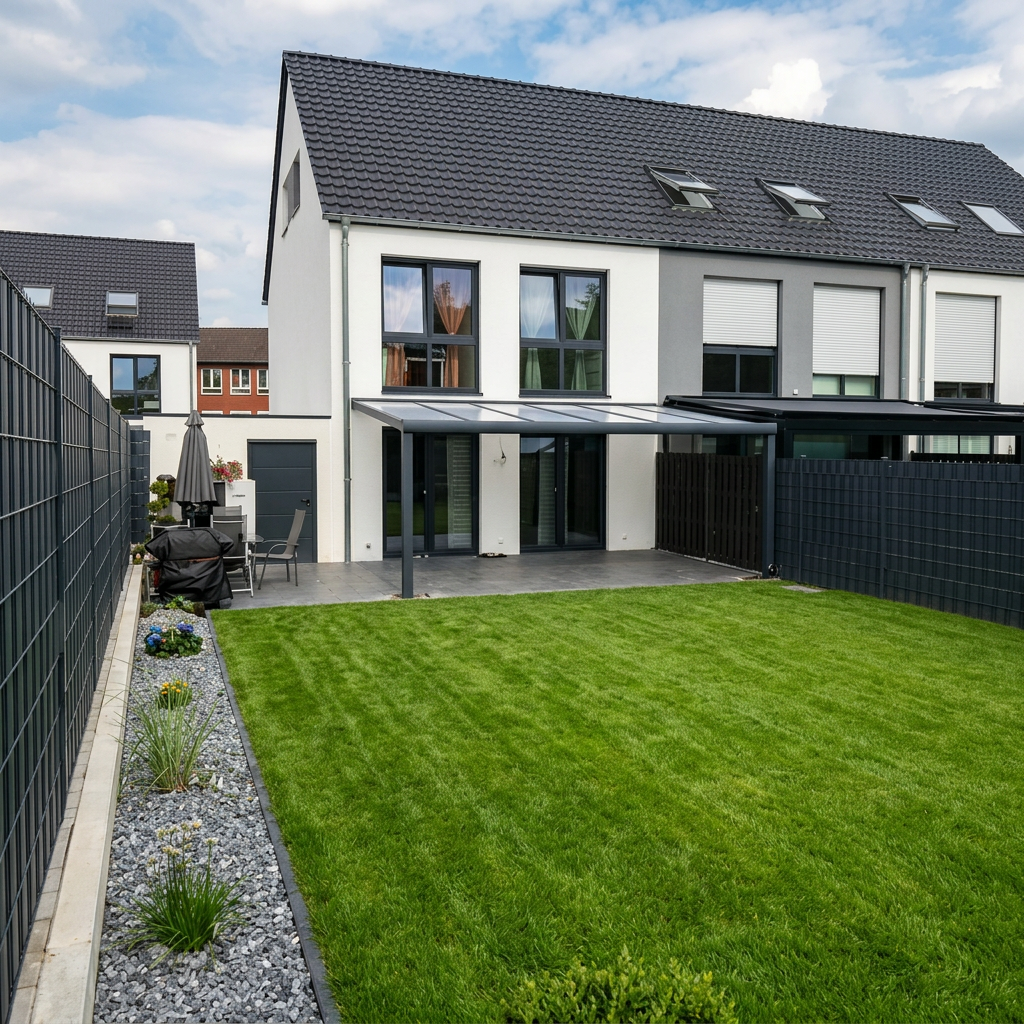 Aluminium Terrassenüberdachung nach Maß Produkt Bild